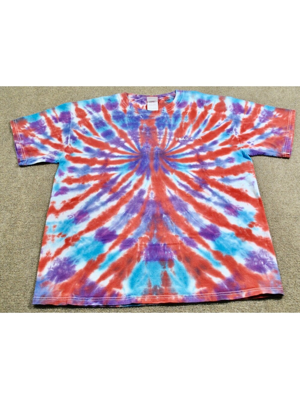 Dead & Co Band Tour Album Grateful Dead Jerry Garcia Weir Tye Dye Shirt Large